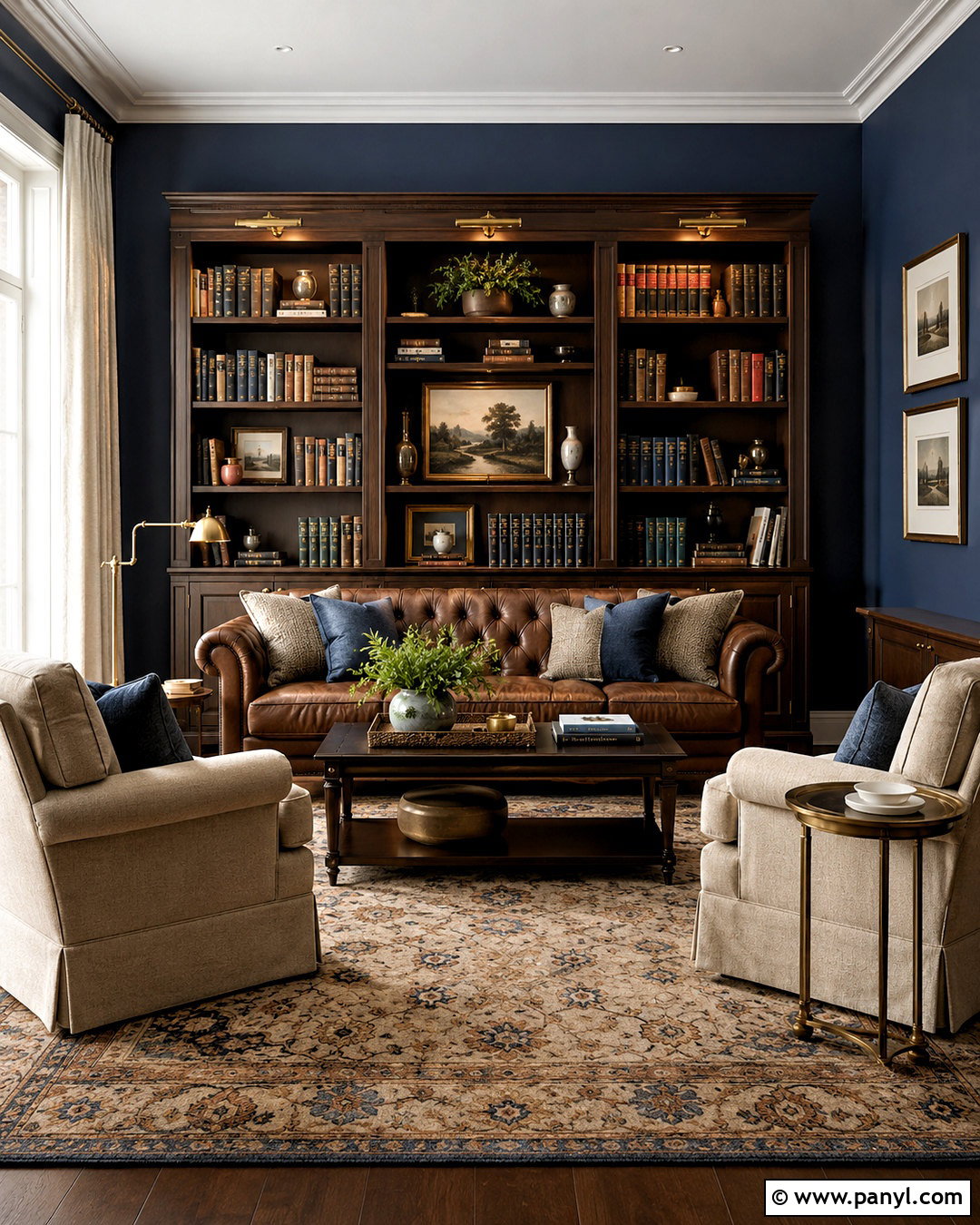 Denim And Chocolate Brown Palette - 20 denim color palette ideas