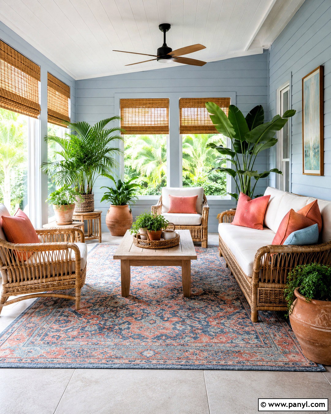 Denim And Coral Palette - 20 denim color palette ideas