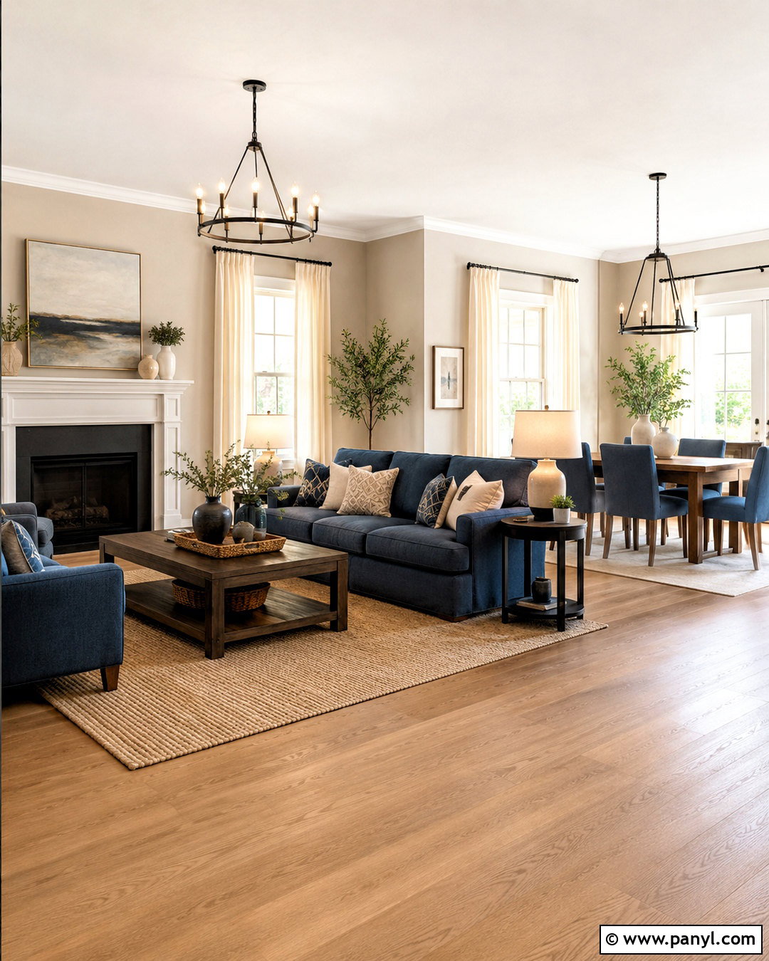 Denim And Greige Palette - 20 denim color palette ideas