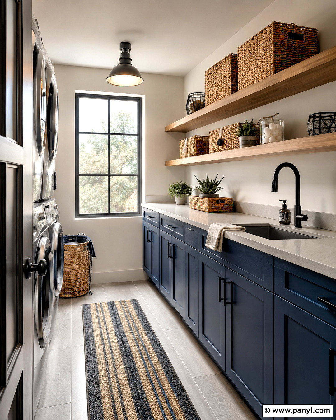 Denim And Matte Black Palette - 20 denim color palette ideas