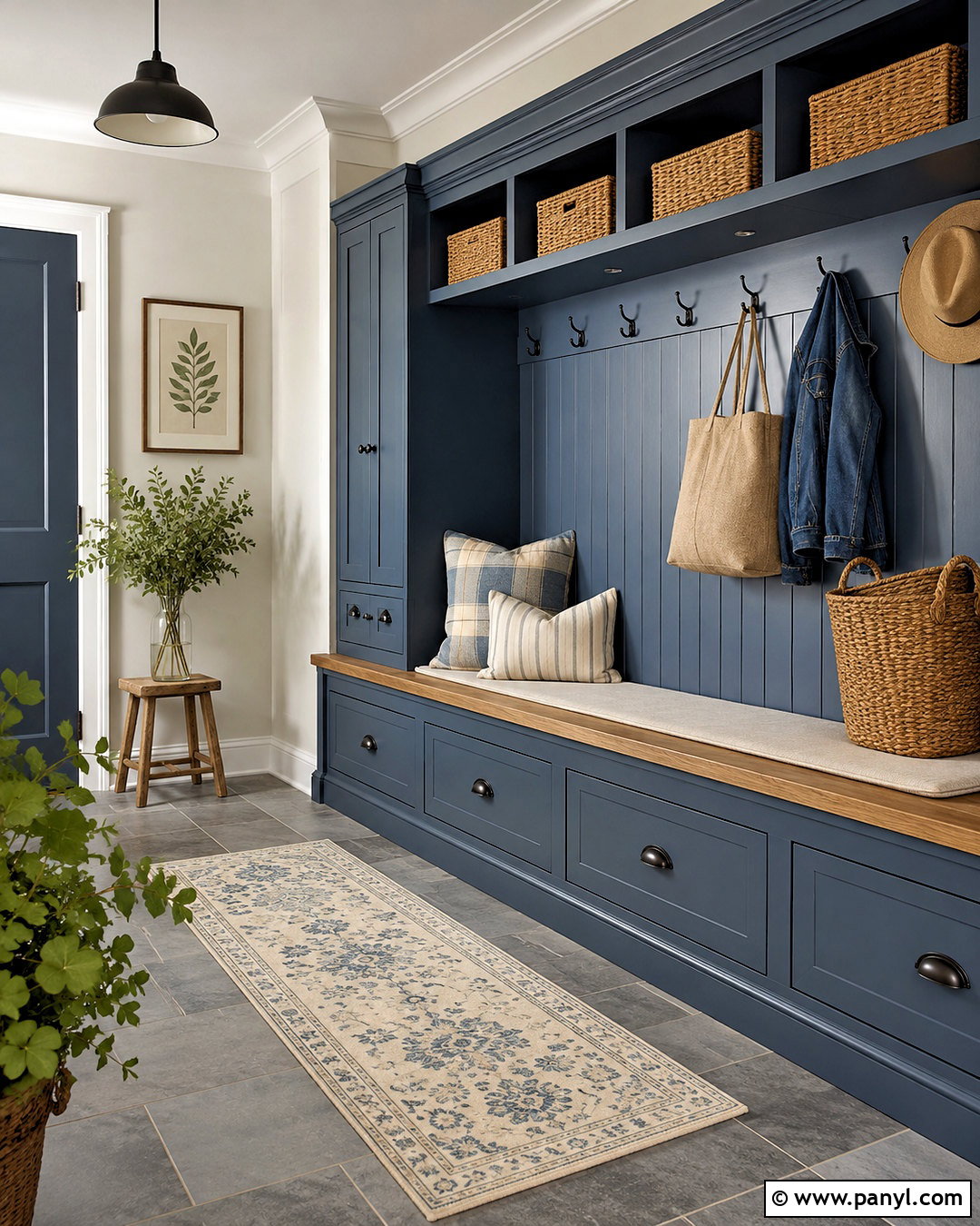 Denim And Natural Oak Palette - 20 denim color palette ideas