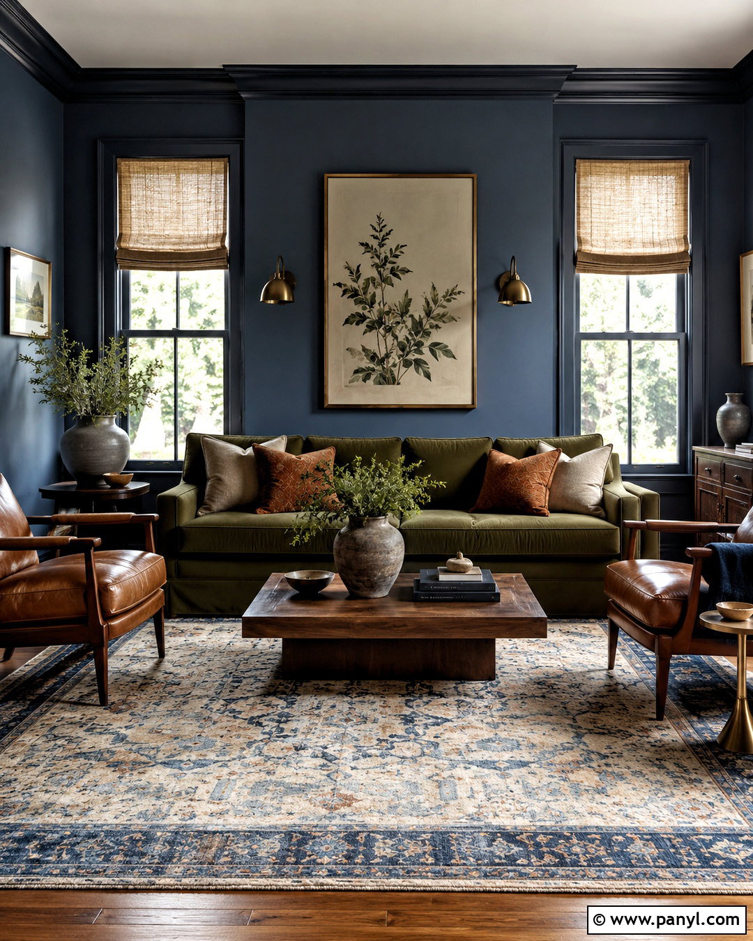 20 Denim Color Palette Ideas for Timeless, Relaxed Spaces