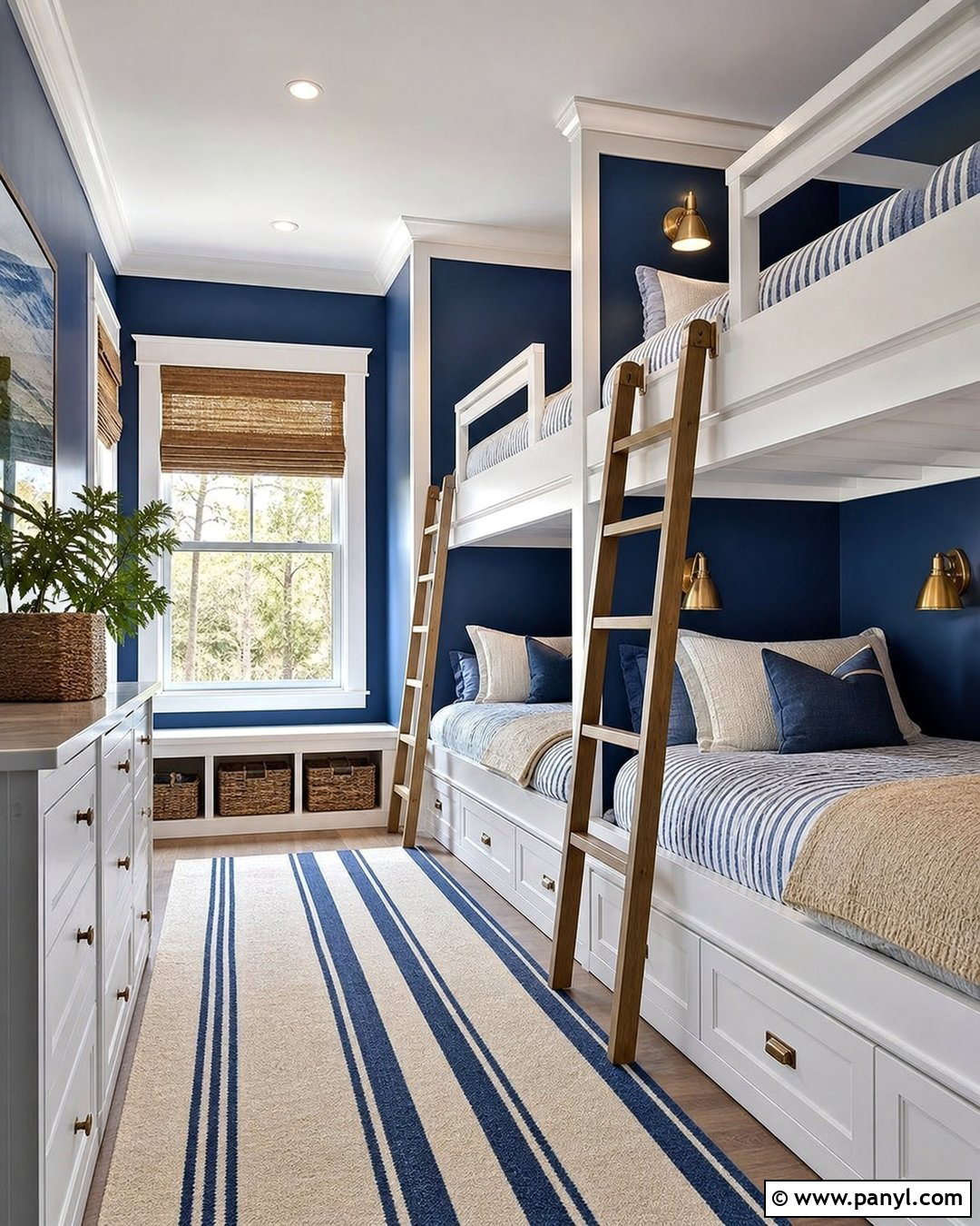 Denim Blue Beach House Walls - 30 Beach House Colors Interior Walls