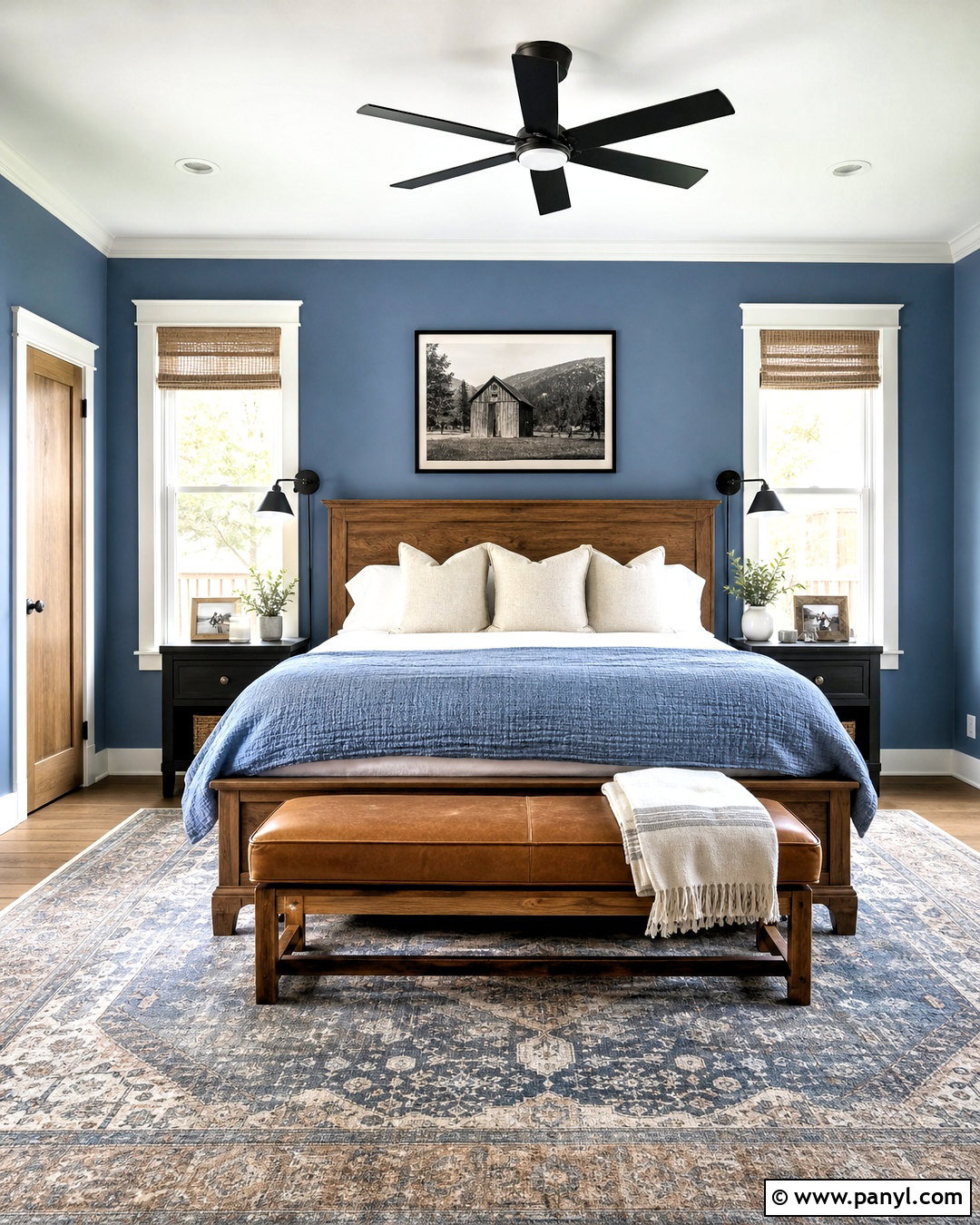 Denim Blue Bedroom - 20 blue bedroom paint colors