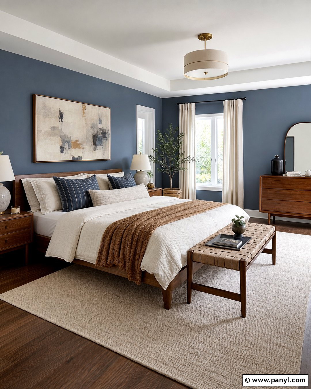 Denim Blue Bedroom Walls - 20 Calming Blue Wall Color Ideas