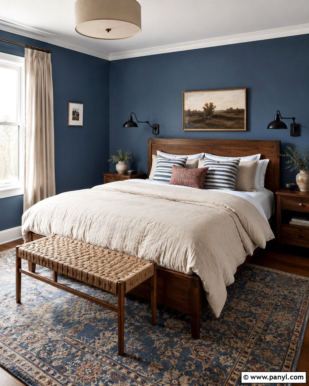 Denim Blue Bedroom Walls - 20 Shades Of Blue For Walls