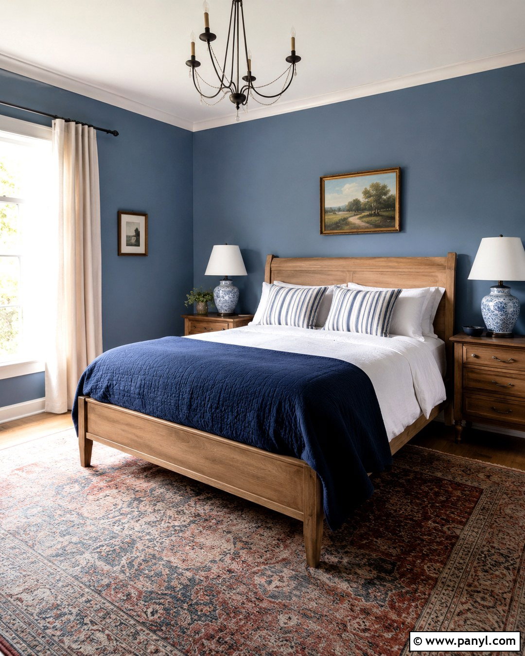 Denim Blue Bedroom Walls - 20 Blue Shades Wall Paint Ideas
