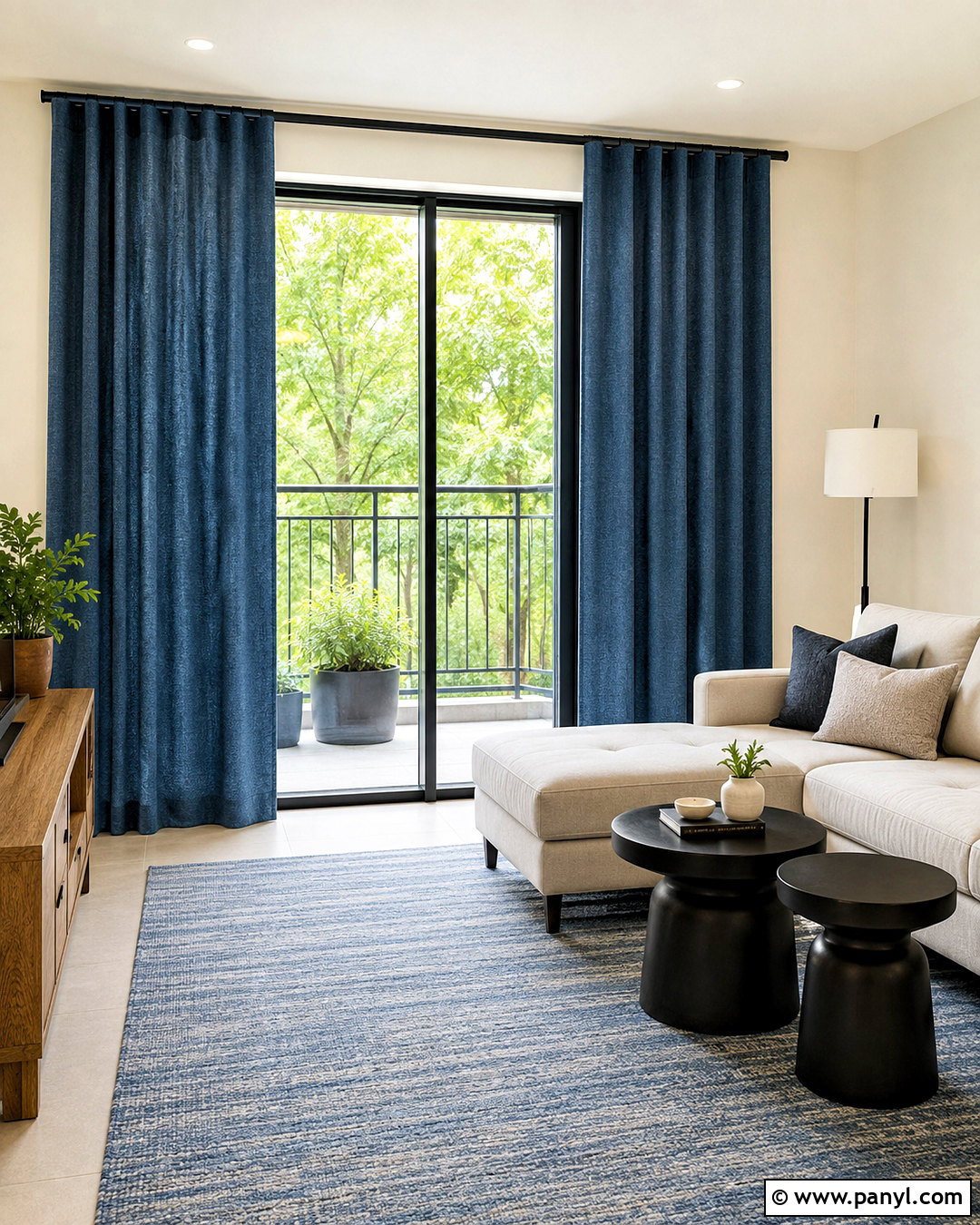 20 Denim Curtains for a Casual, Creative Window Makeover