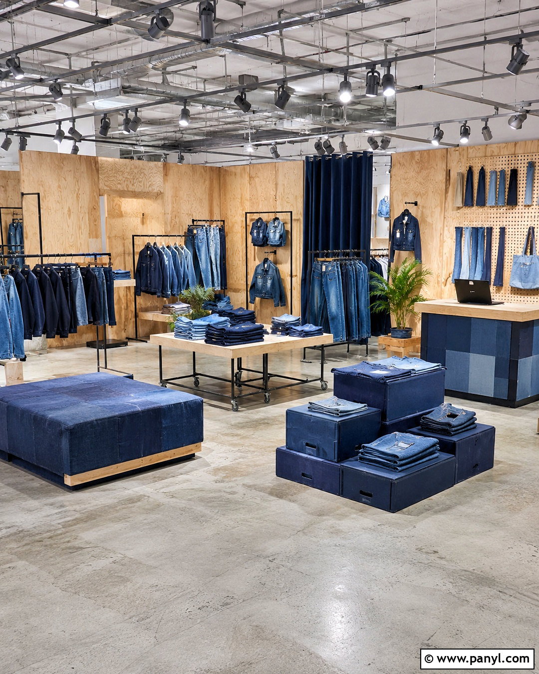 Denim Pop-Up Store - 20 denim store ideas