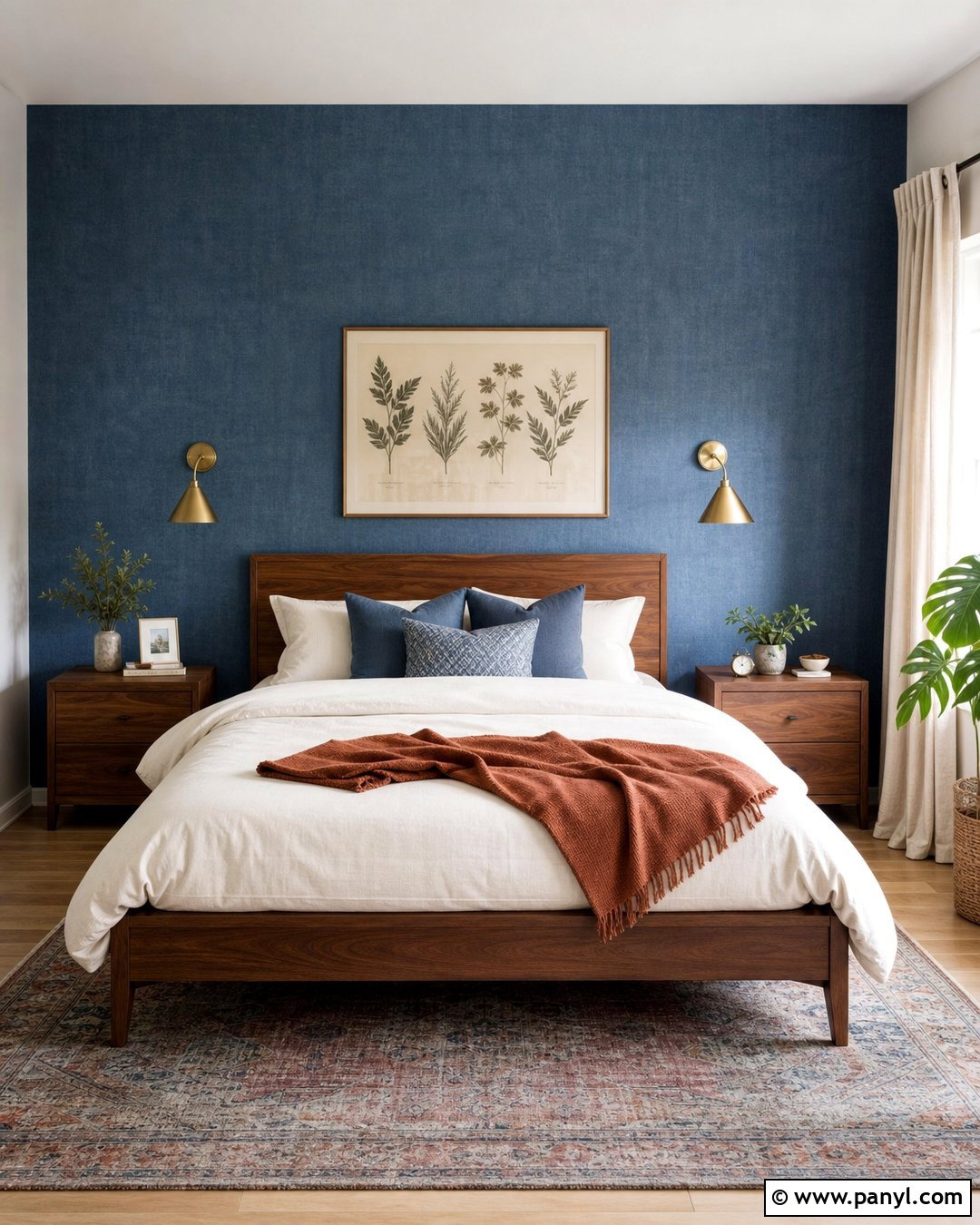 Denim Wall Bedroom - 35 denim wall ideas