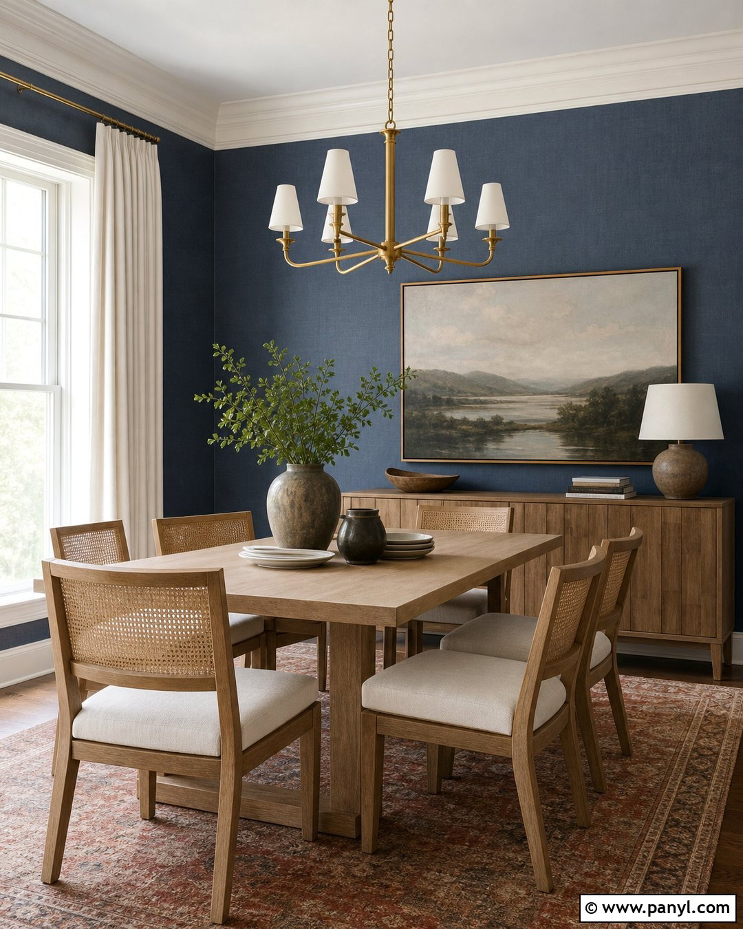 Denim Wall Dining Room - 35 denim wall ideas