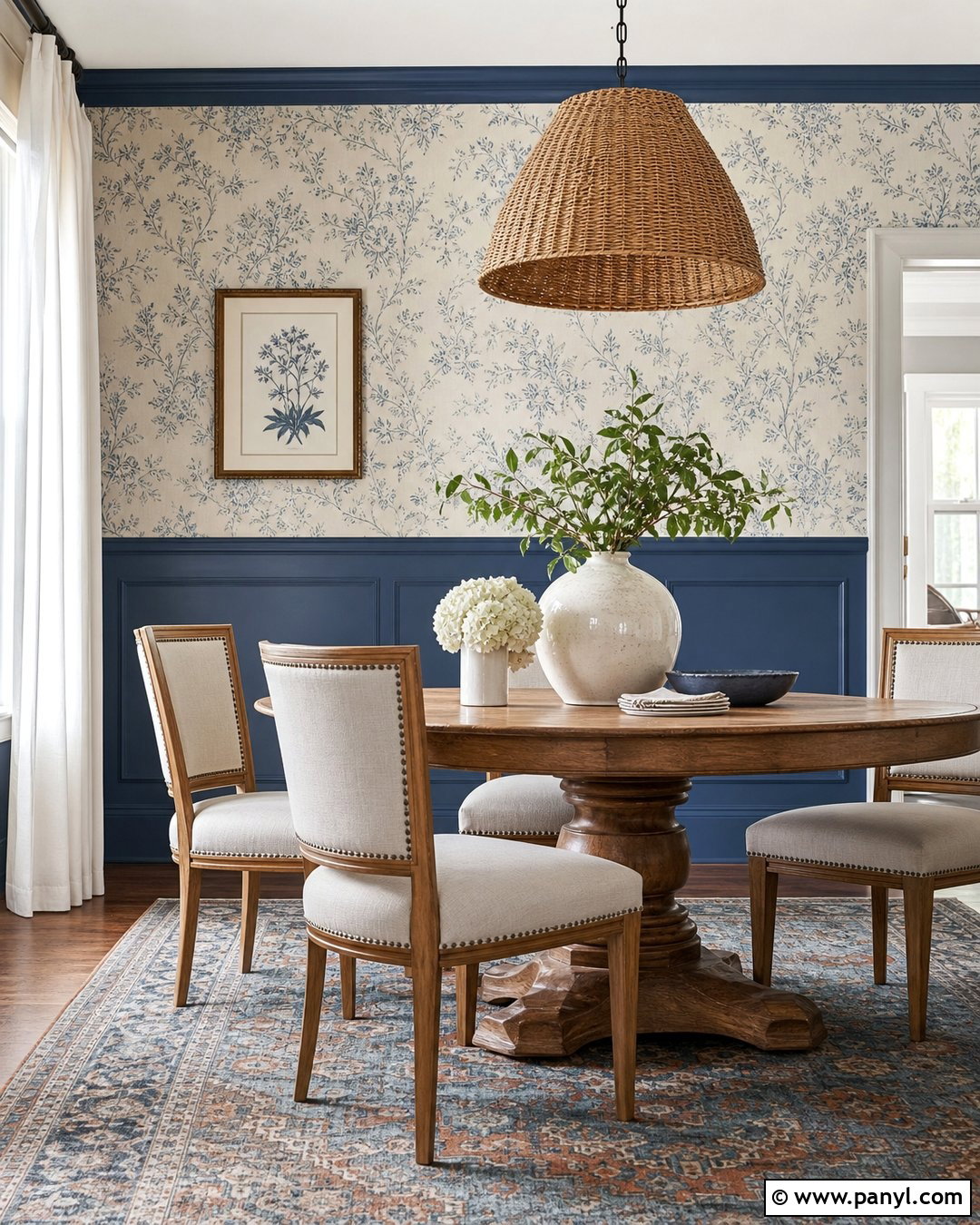 Denim Wall Half Paneling - 35 denim wall ideas