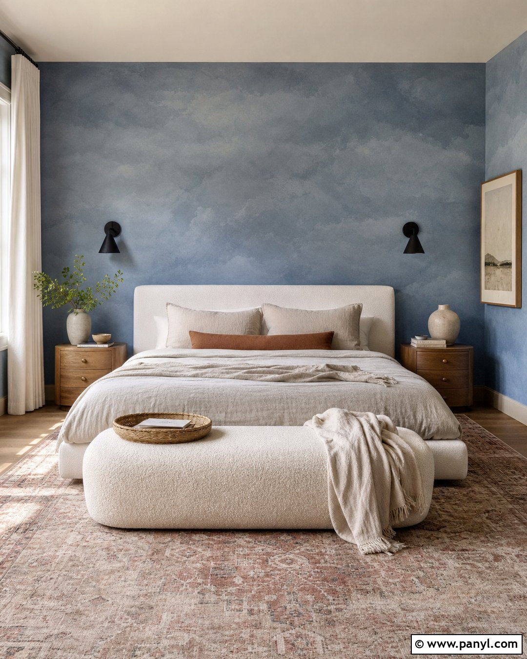 Denim Wall Limewash - 35 denim wall ideas