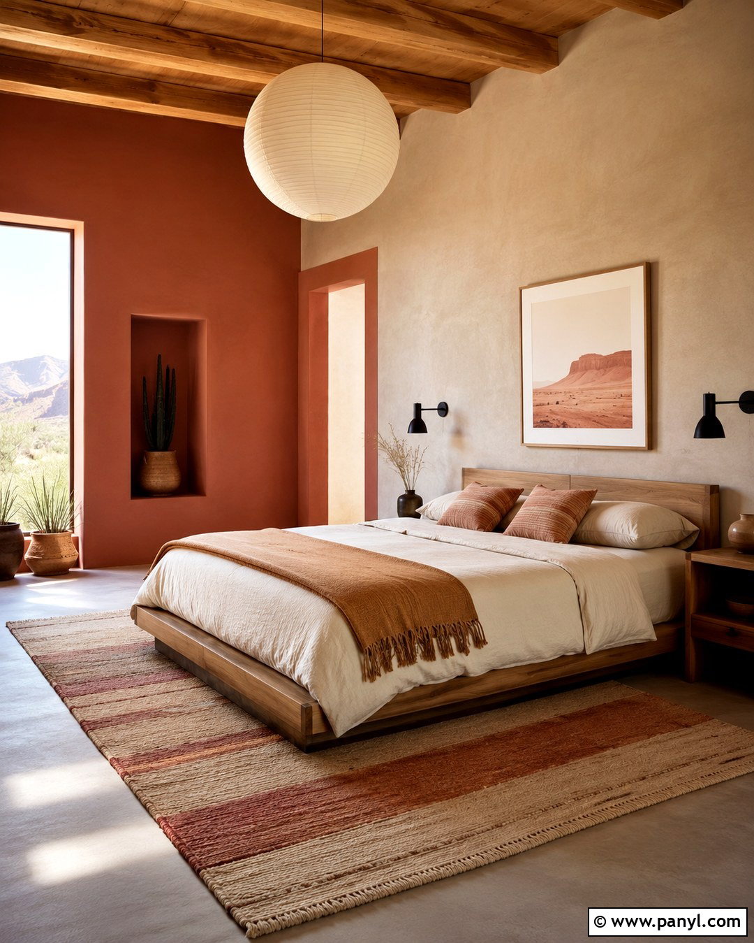 Desert Color Bedroom Walls - 20 Each Wall Different Color Ideas