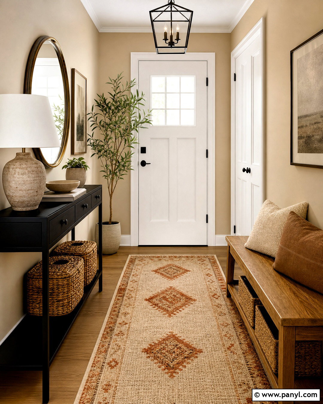 Desert Palm Beige Entryway - 20 asian paint beige color ideas