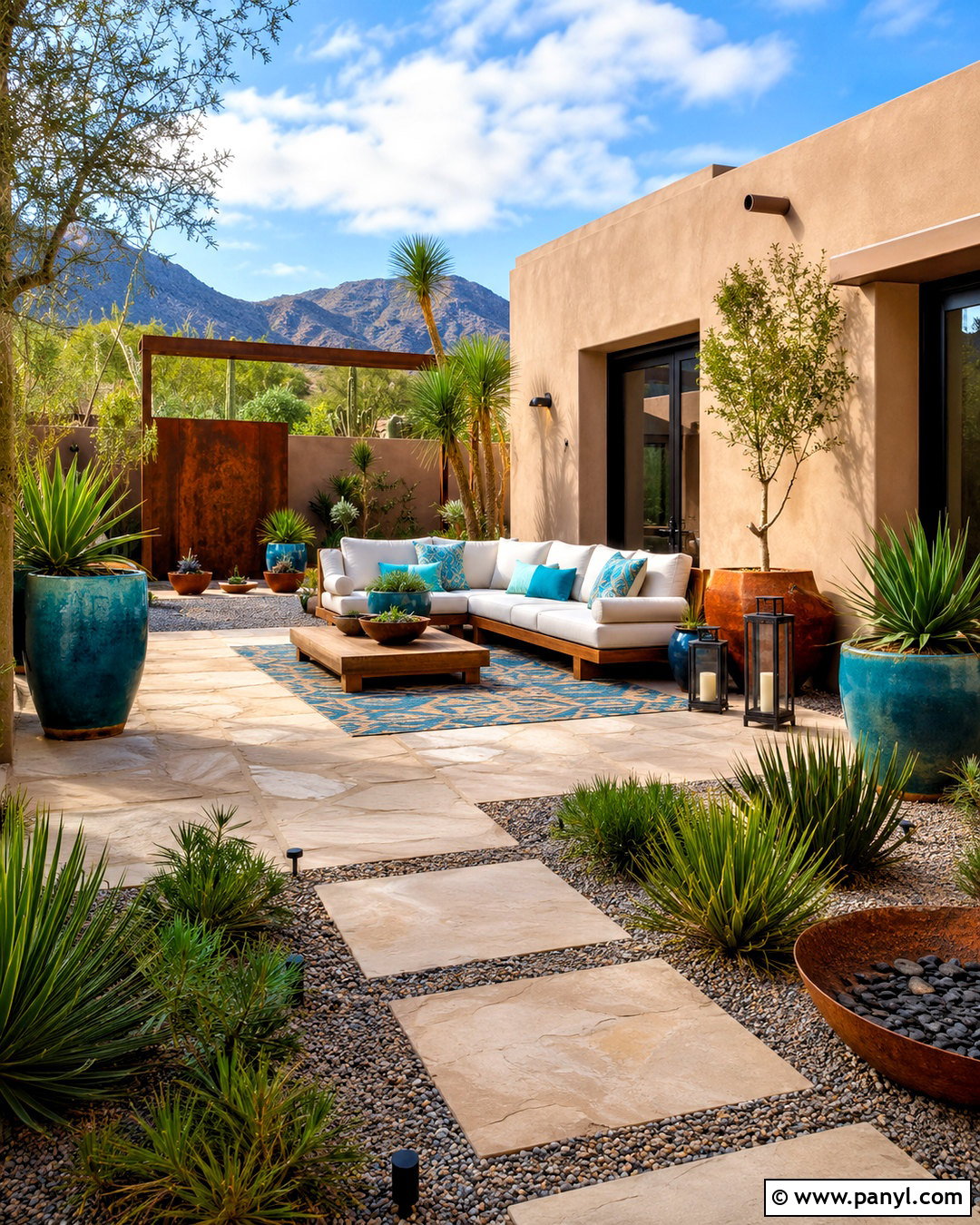 Desert Tan And Turquoise Modern Boho Color Palette - 20 modern boho color palette ideas