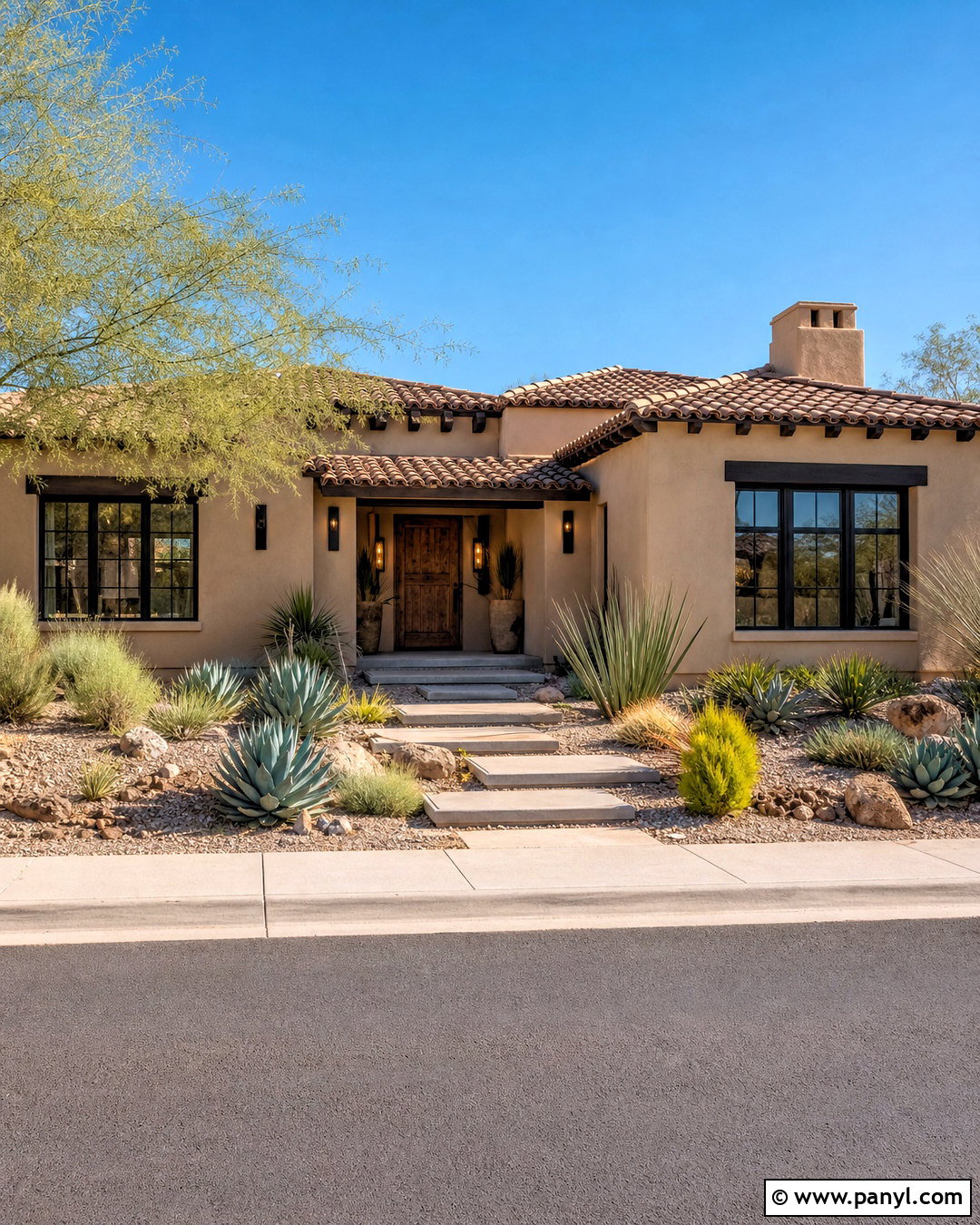 Desert Tan Stucco Exterior Wall - 20 stucco walls