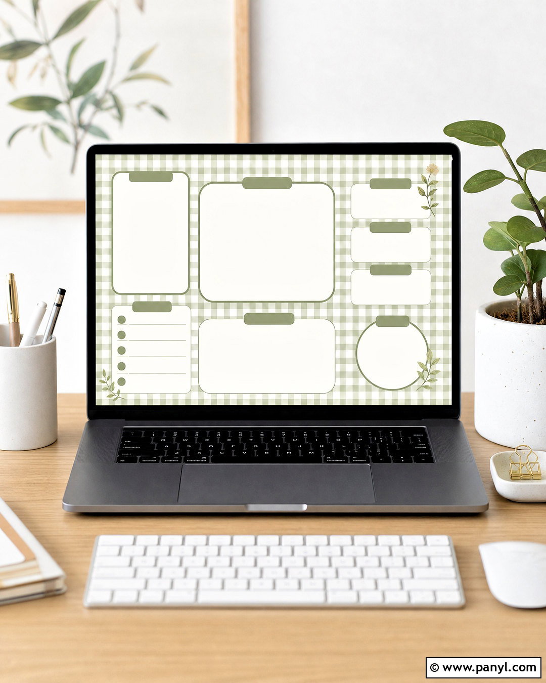 Desktop Organizer Gingham Background - 20 gingham background aesthetic ideas