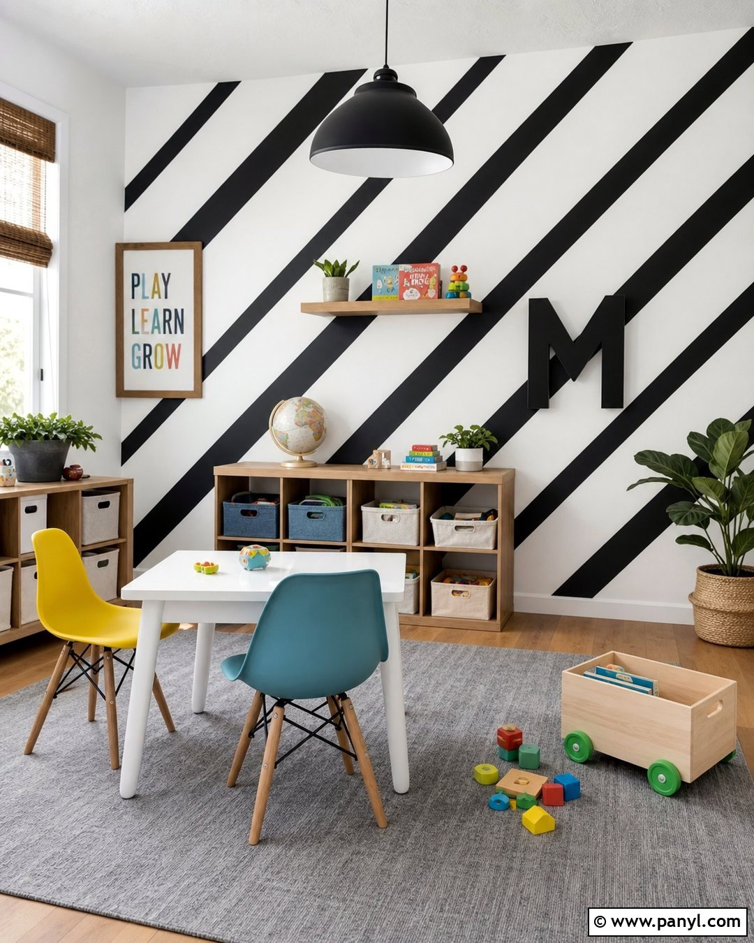 25 Black Striped Wall Ideas: Bold Graphic Looks for Modern Rooms