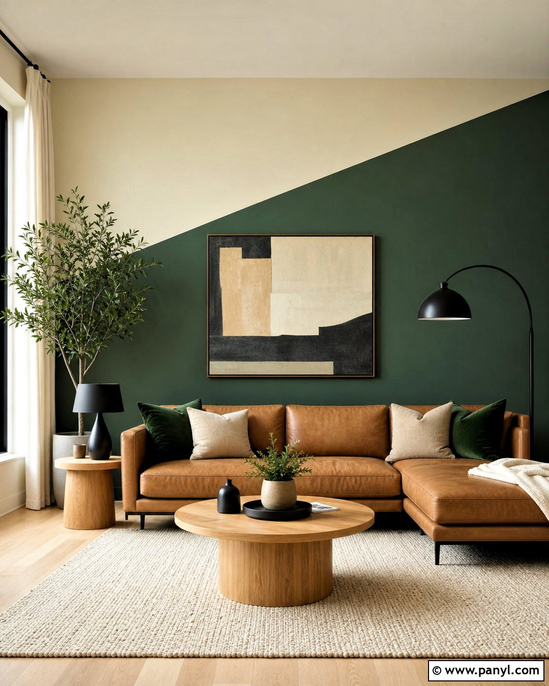 Diagonal Wall Paint Pattern - 20 wall paint patterns living room ideas