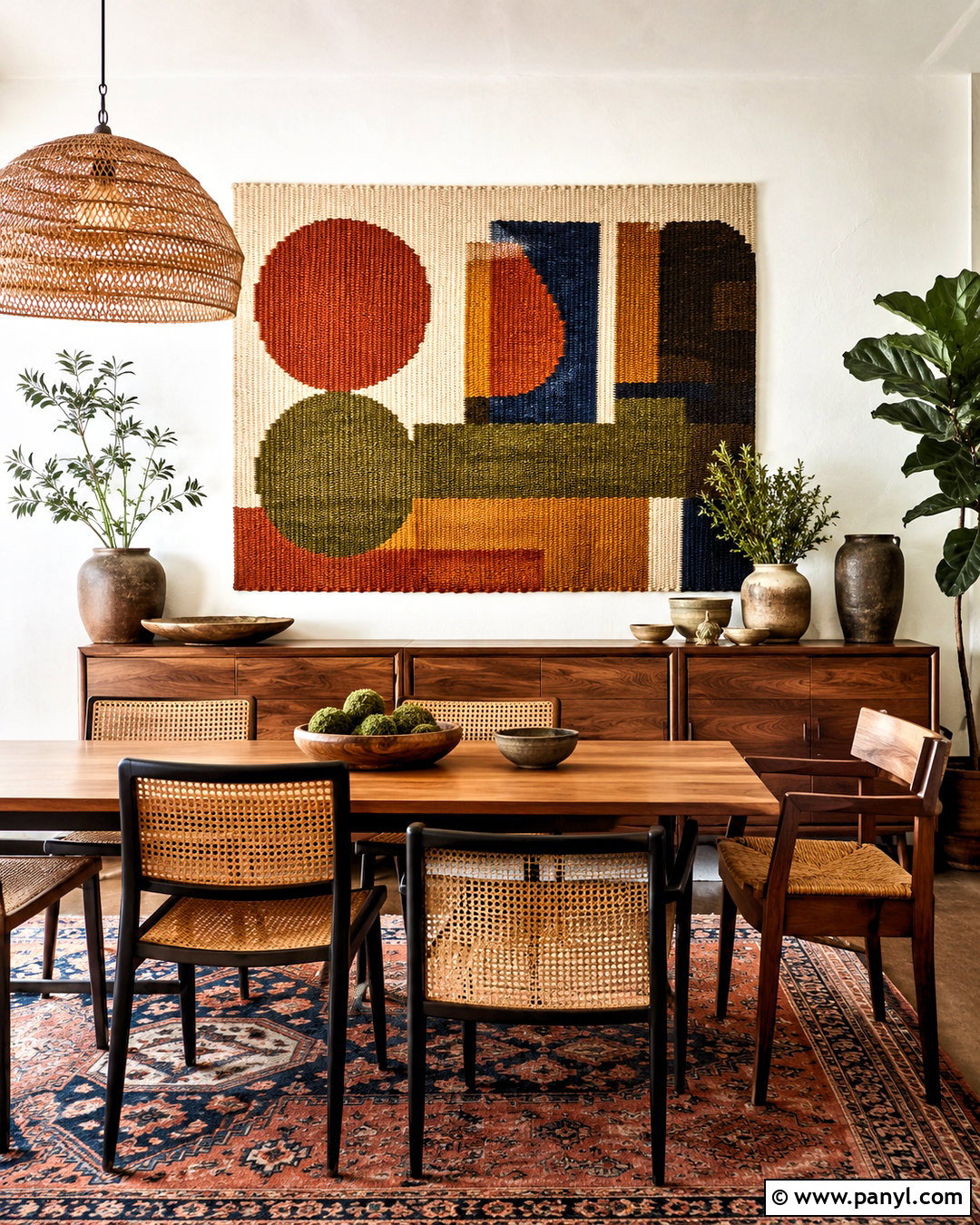 Dining Room Boho Wall - 20 boho wall design ideas