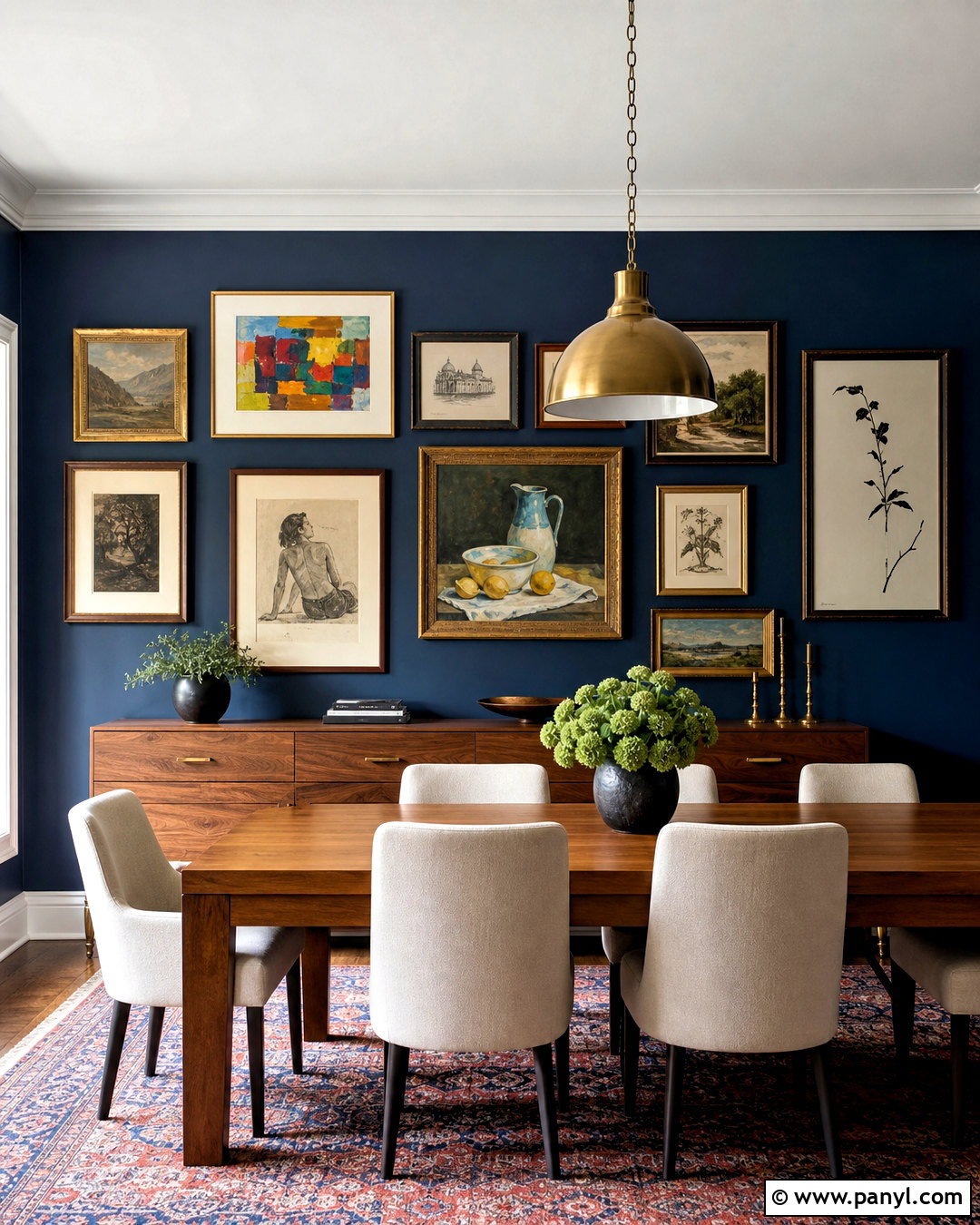 Dining Room Gallery Wall - 20 gallery wall ideas