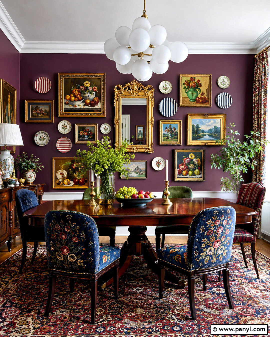 Dining Room Maximalist Wall Art - 20 maximalist wall art ideas