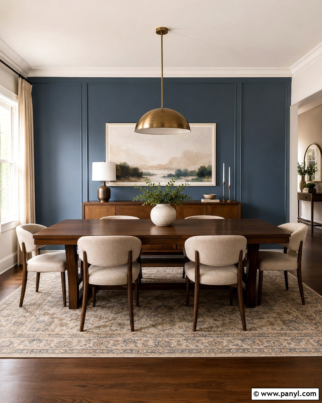 Dining Room Table Wall - 20 Which Walls To Paint Accent Ideas