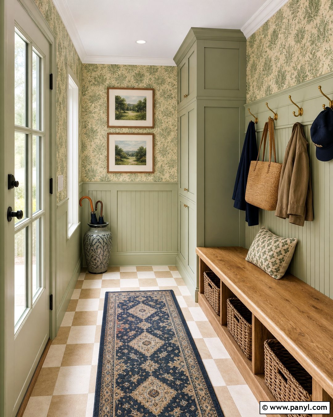 Dolly Lettuce Green Wallpaper - 20 Sister Parish Wallpaper Colors