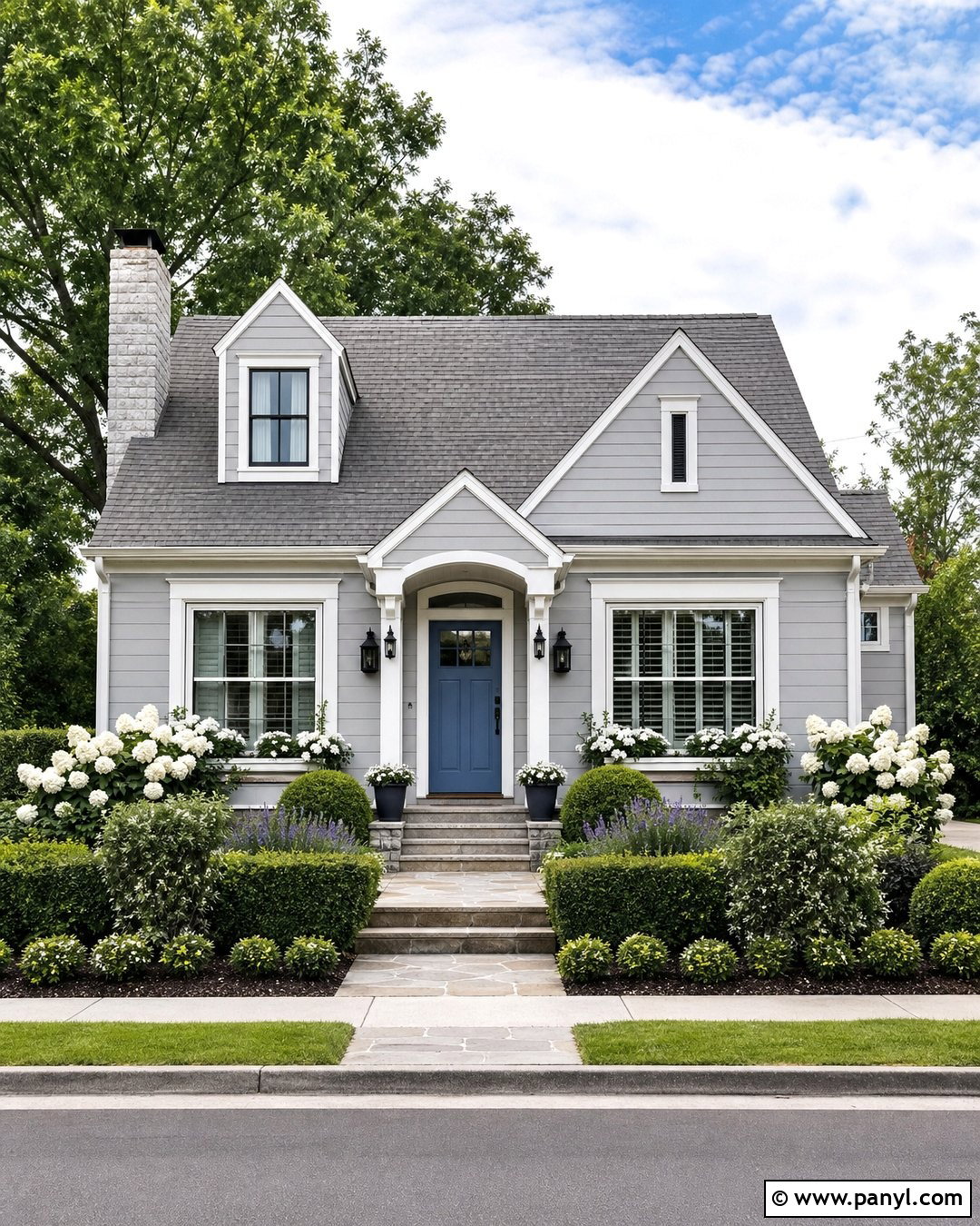 Dove Gray Exterior Wall Paint - 35 exterior wall paint ideas