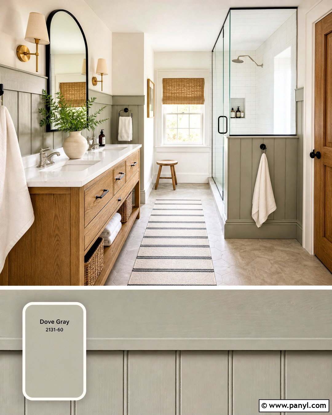 Dove Gray Farmhouse Paint Color - 20 rustic farmhouse paint colors