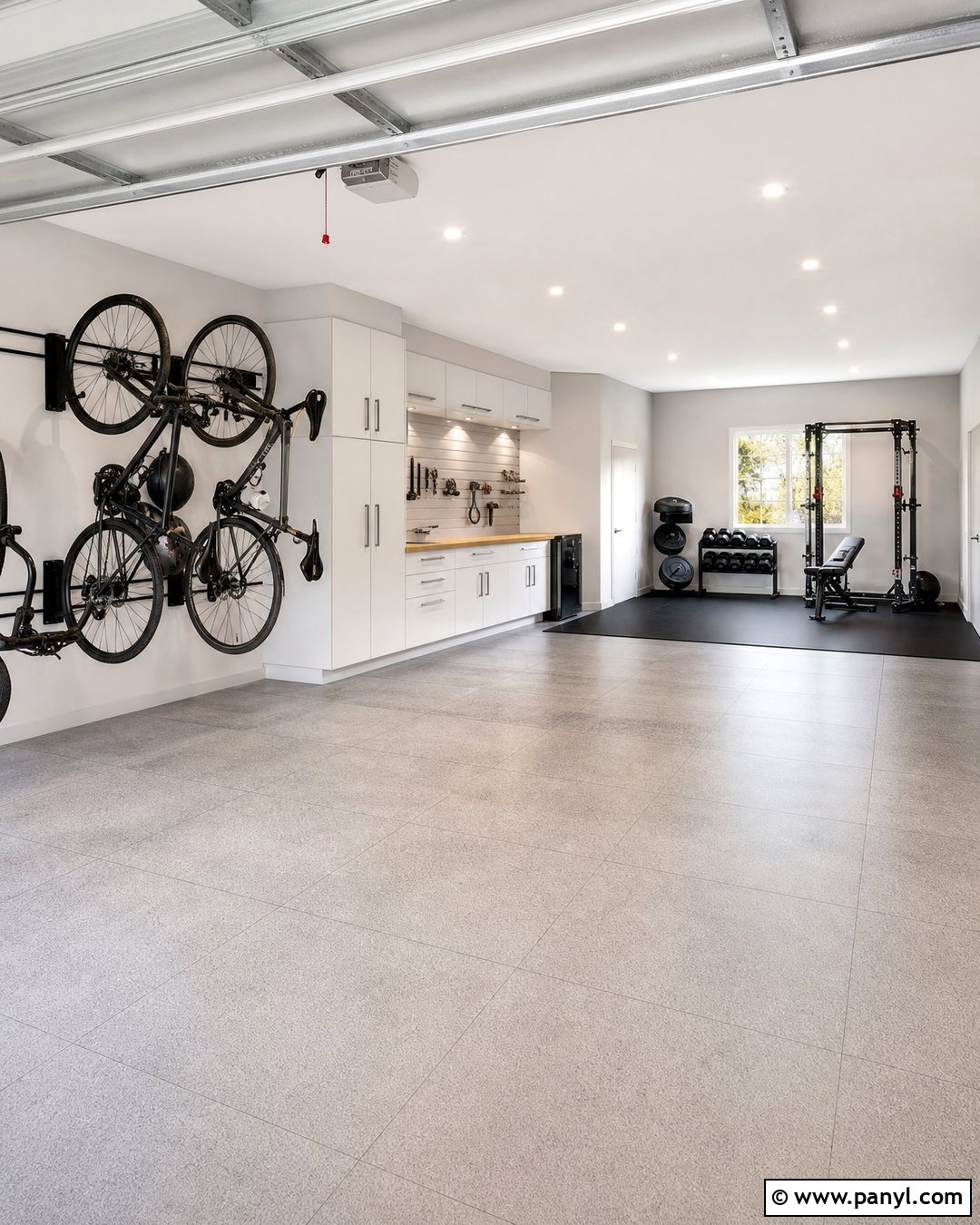 Dove Gray Garage Walls - 20 Neutral Color Garage Walls