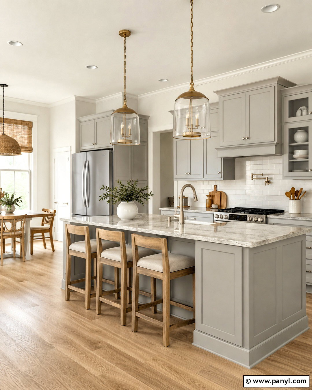 Dove Gray Kitchen Paint Color - 20 neutral kitchen paint colors