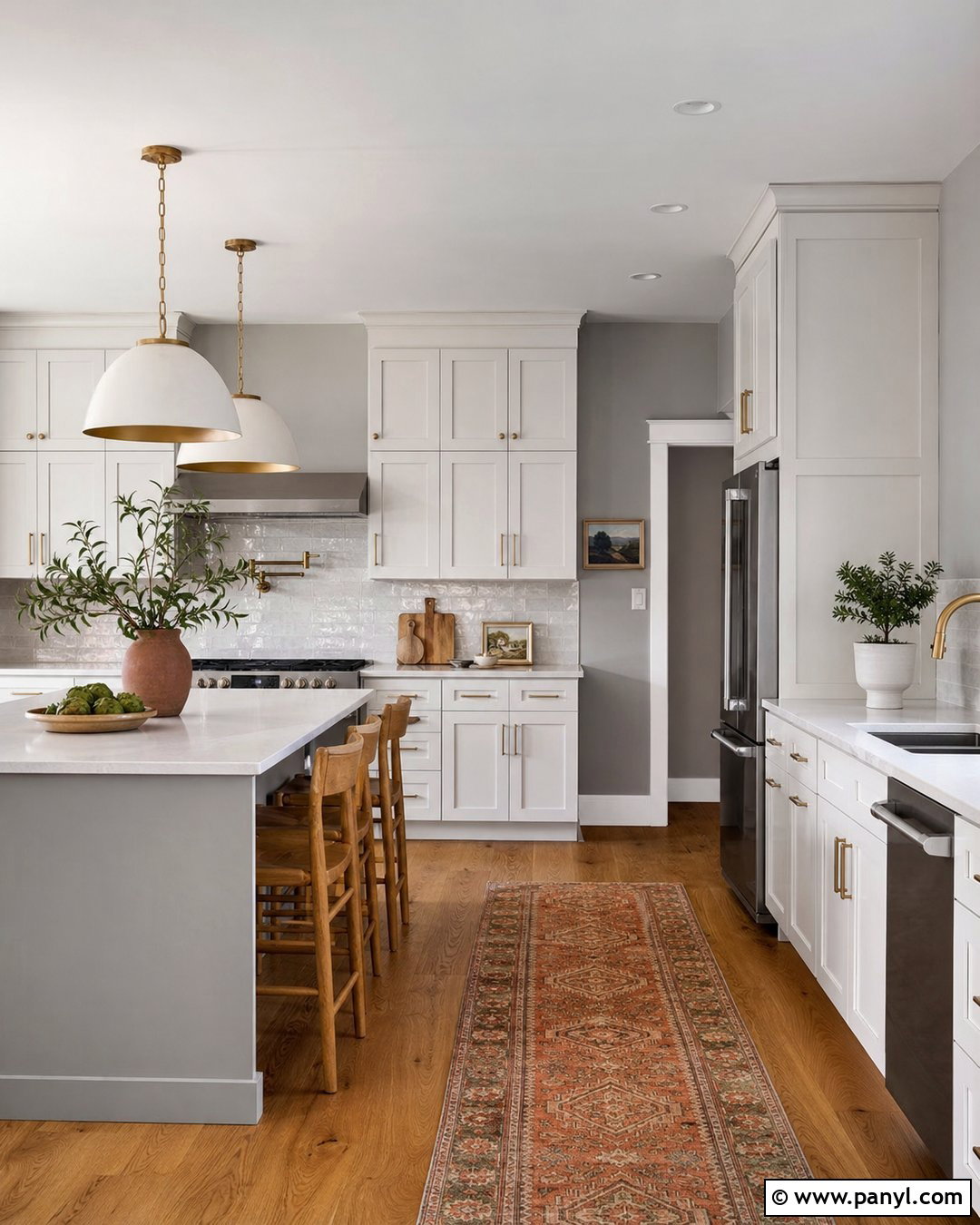 Dove Gray Kitchen - 25 Wall Paint Gray Ideas