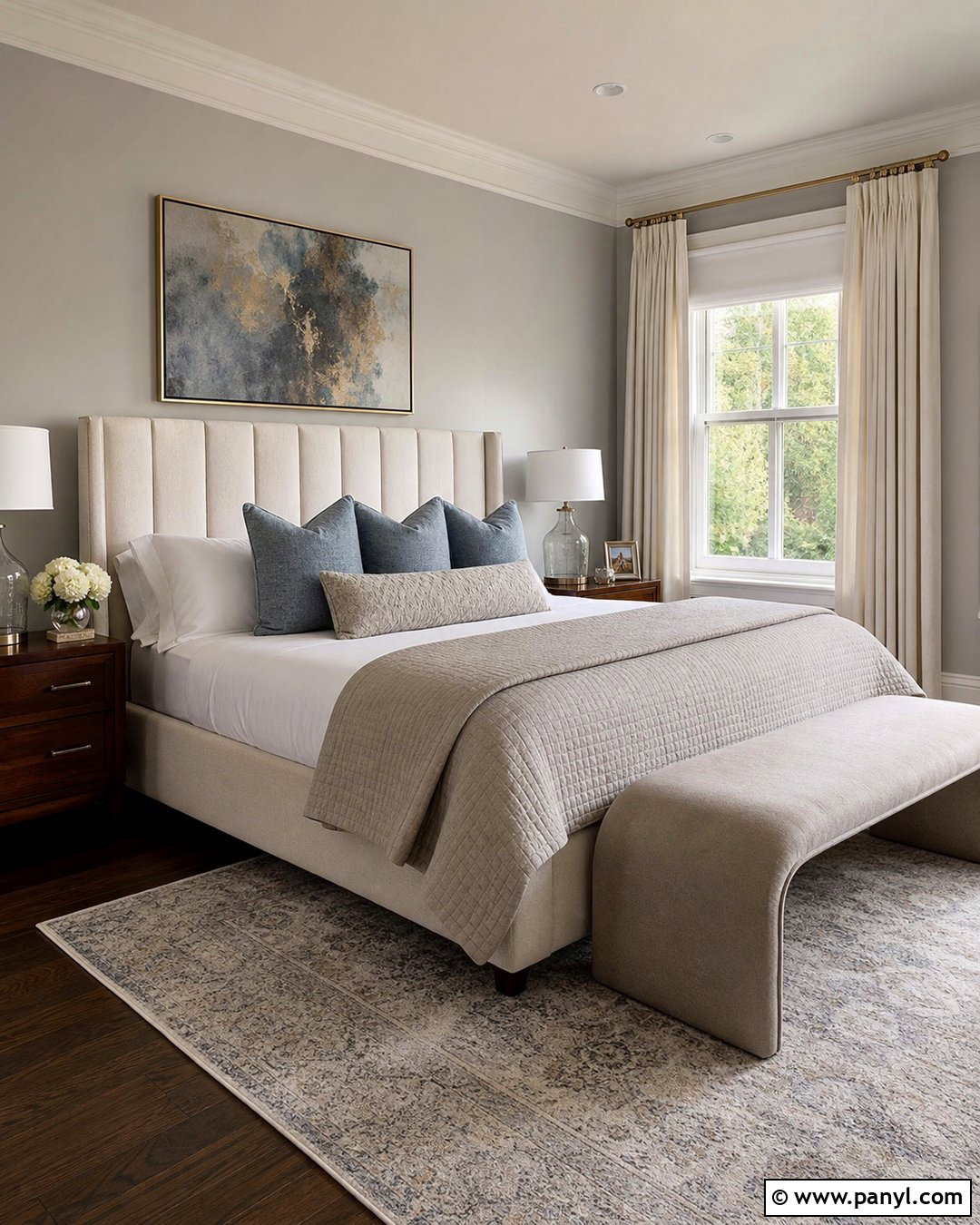 Dove Gray Neutral Wall Paint - 30 Neutral Wall Paint Ideas