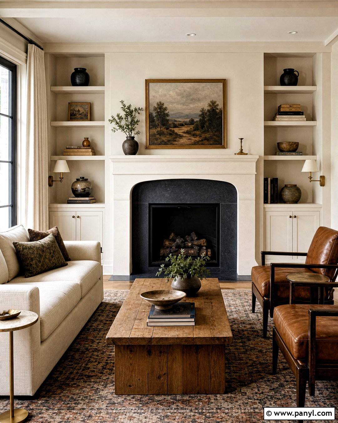 Dove Wing Fireplace And Built-Ins - 20 dove wing benjamin moore ideas