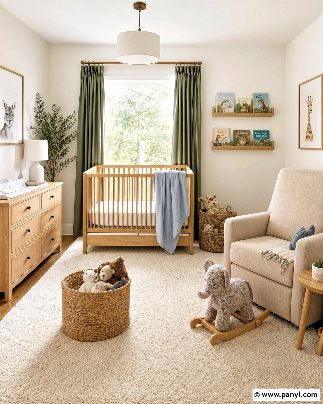 Dove Wing Nursery With Natural Textures - 20 dove wing benjamin moore ideas