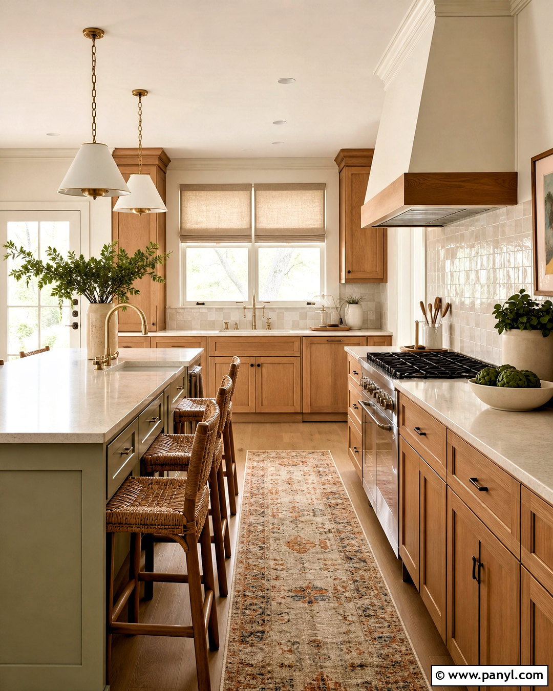 Dover White Kitchen With Wood Cabinets - 20 sw dover white ideas
