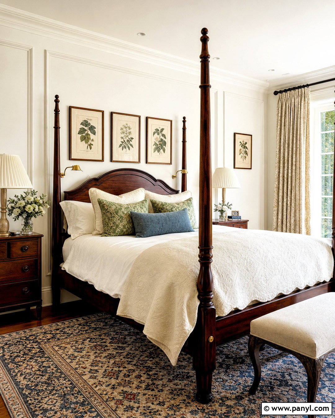Dover White Traditional Bedroom - 20 dove white sherwin williams ideas