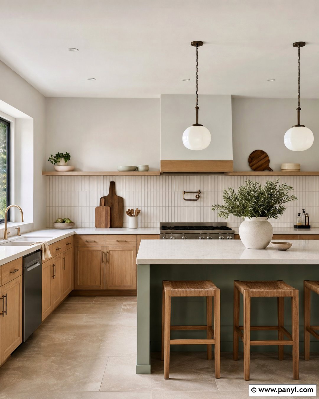 Drift Of Mist Kitchen Walls - 20 Sherwin Williams Kitchen Wall Colors