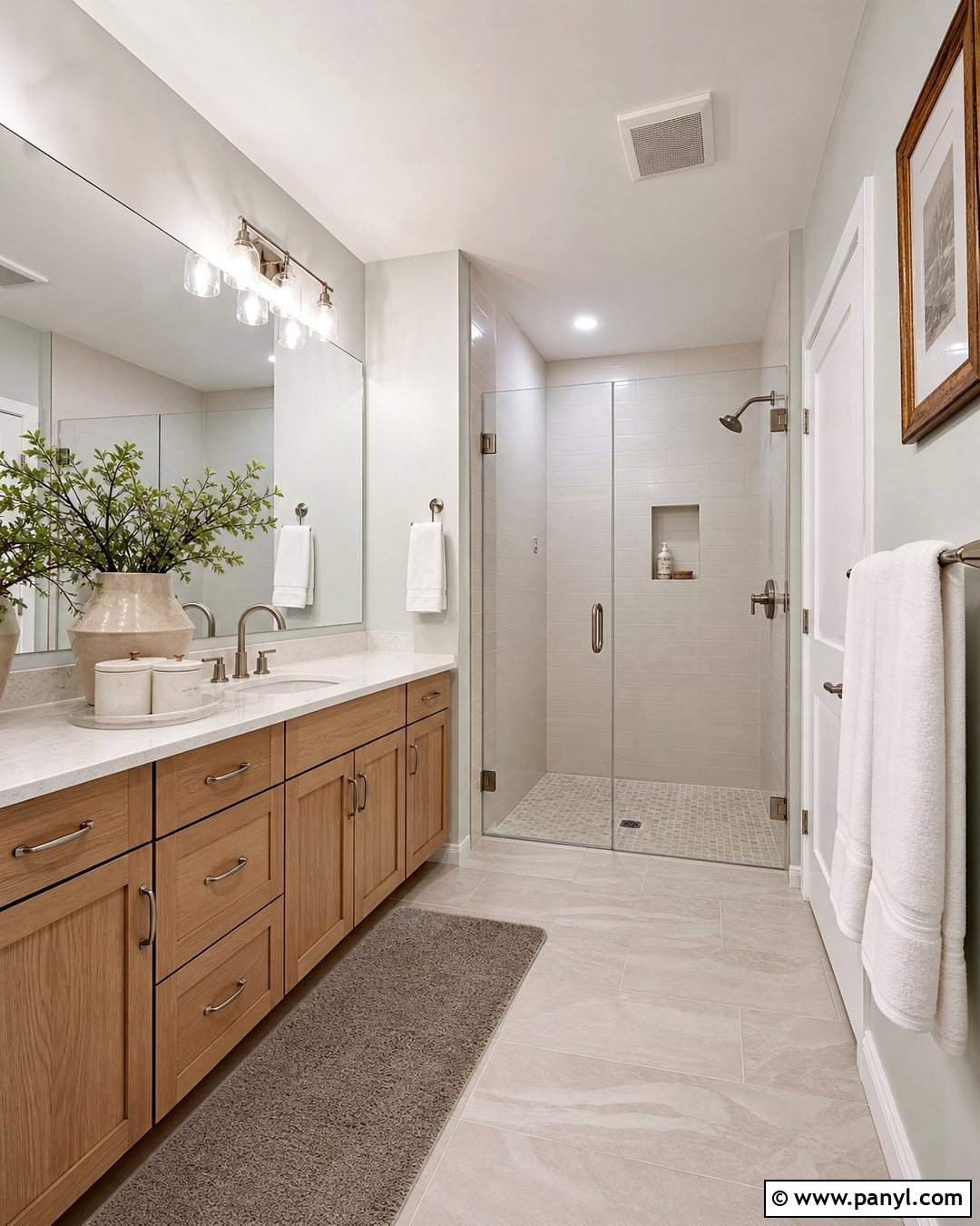 Drift of Mist Bathroom Walls - 30 sherwin williams drift of mist walls