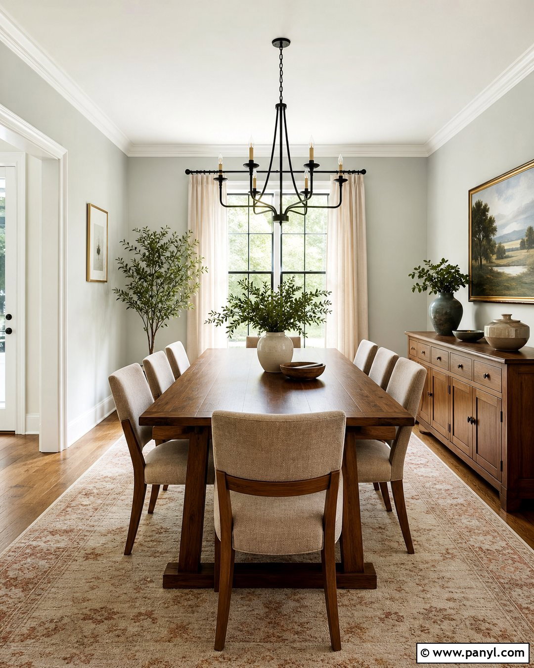 Drift of Mist Dining Room Walls - 30 sherwin williams drift of mist walls