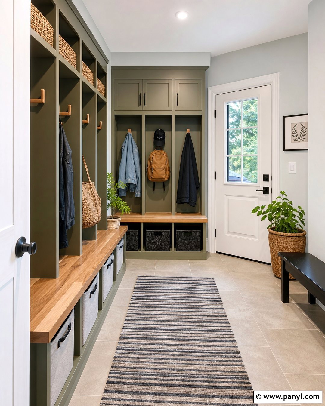 Drift of Mist Mudroom Walls - 30 sherwin williams drift of mist walls