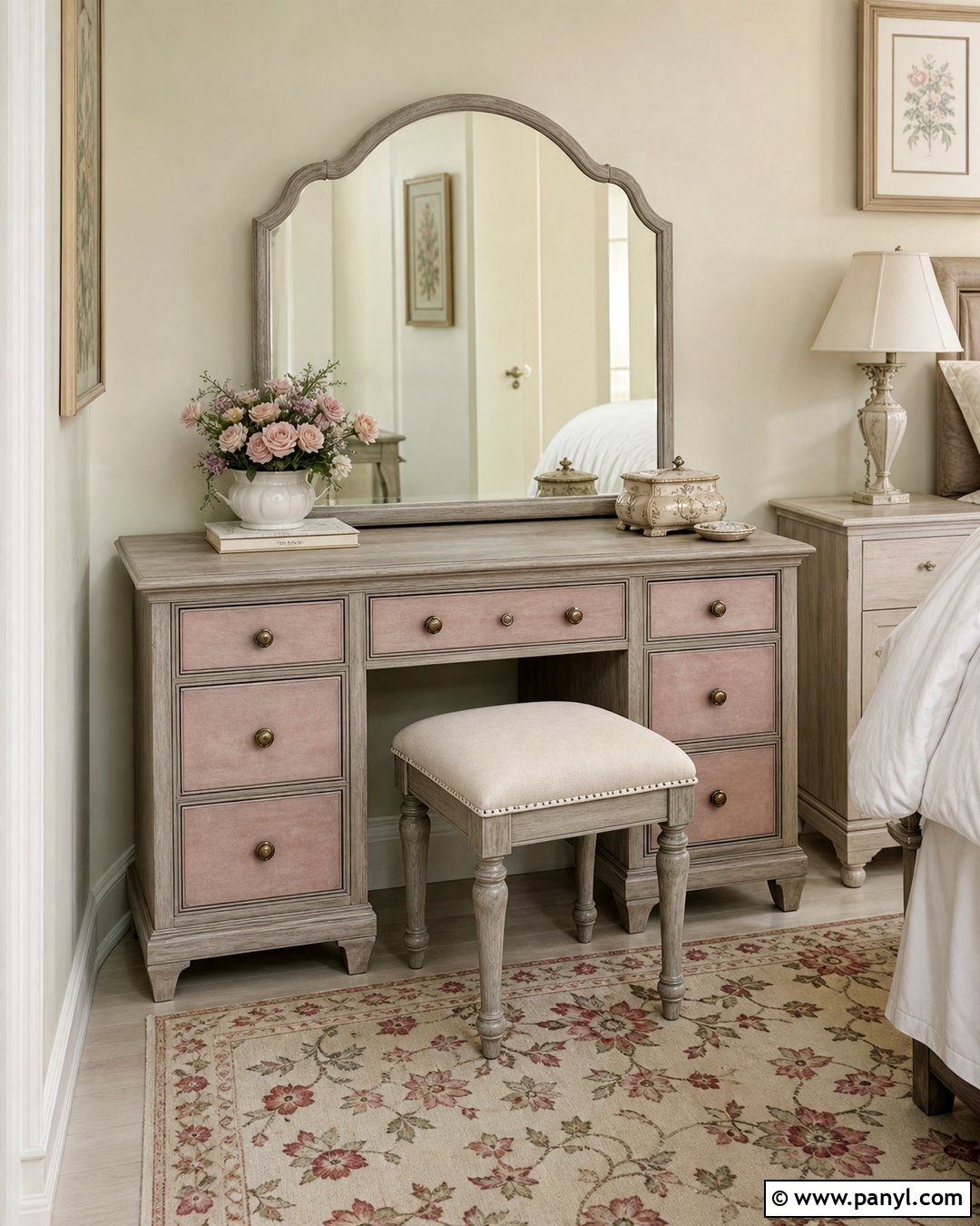 Driftwood Chalk Paint With Blush Pink - 20 Driftwood Chalk Paint Color Ideas