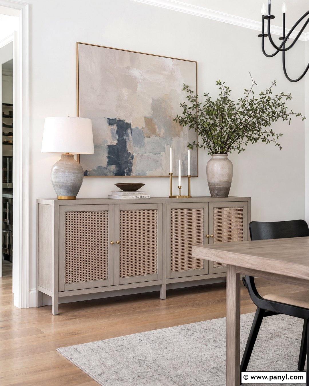 Driftwood Chalk Paint With Cane Accents - 20 Driftwood Chalk Paint Color Ideas