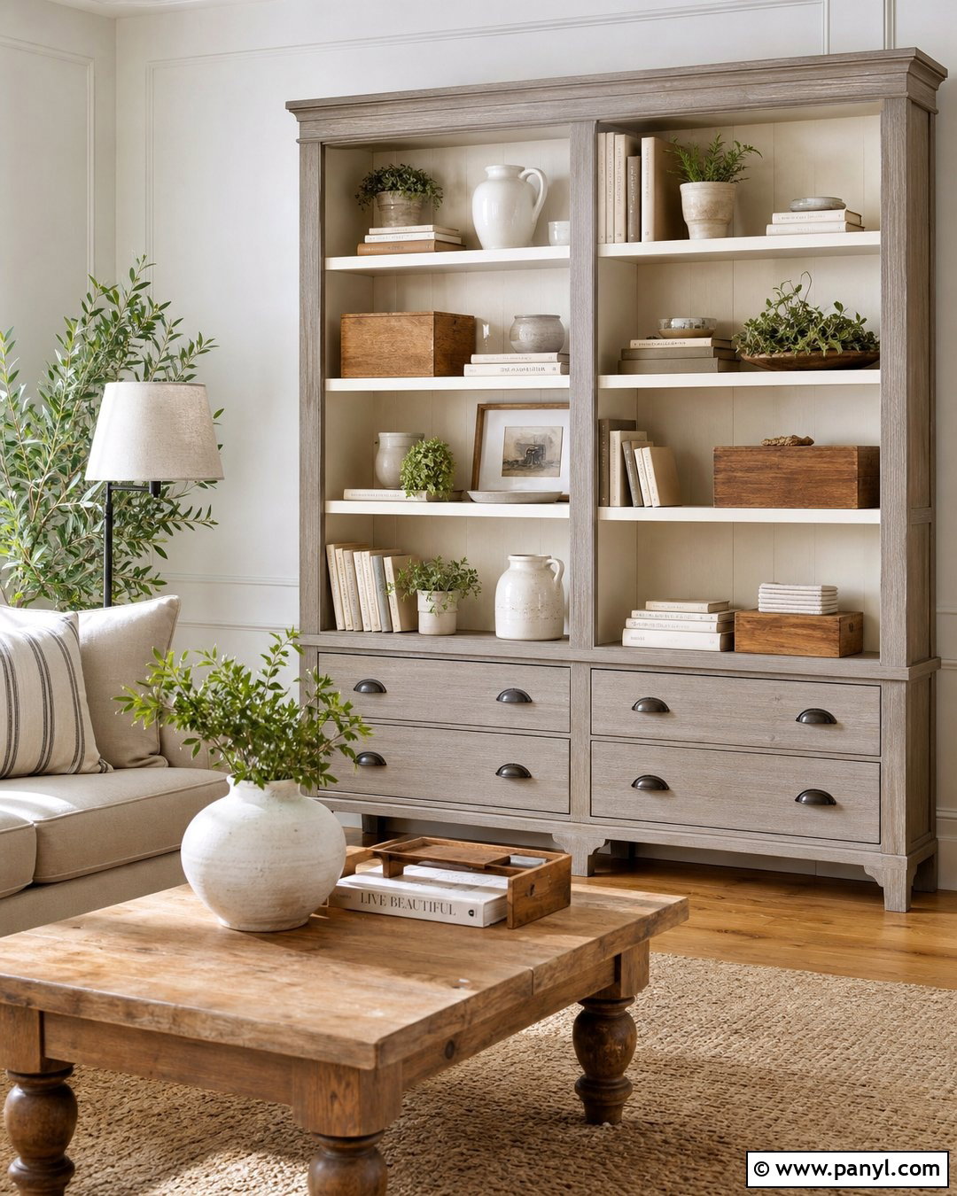 Driftwood Chalk Paint With Linen White - 20 Driftwood Chalk Paint Color Ideas