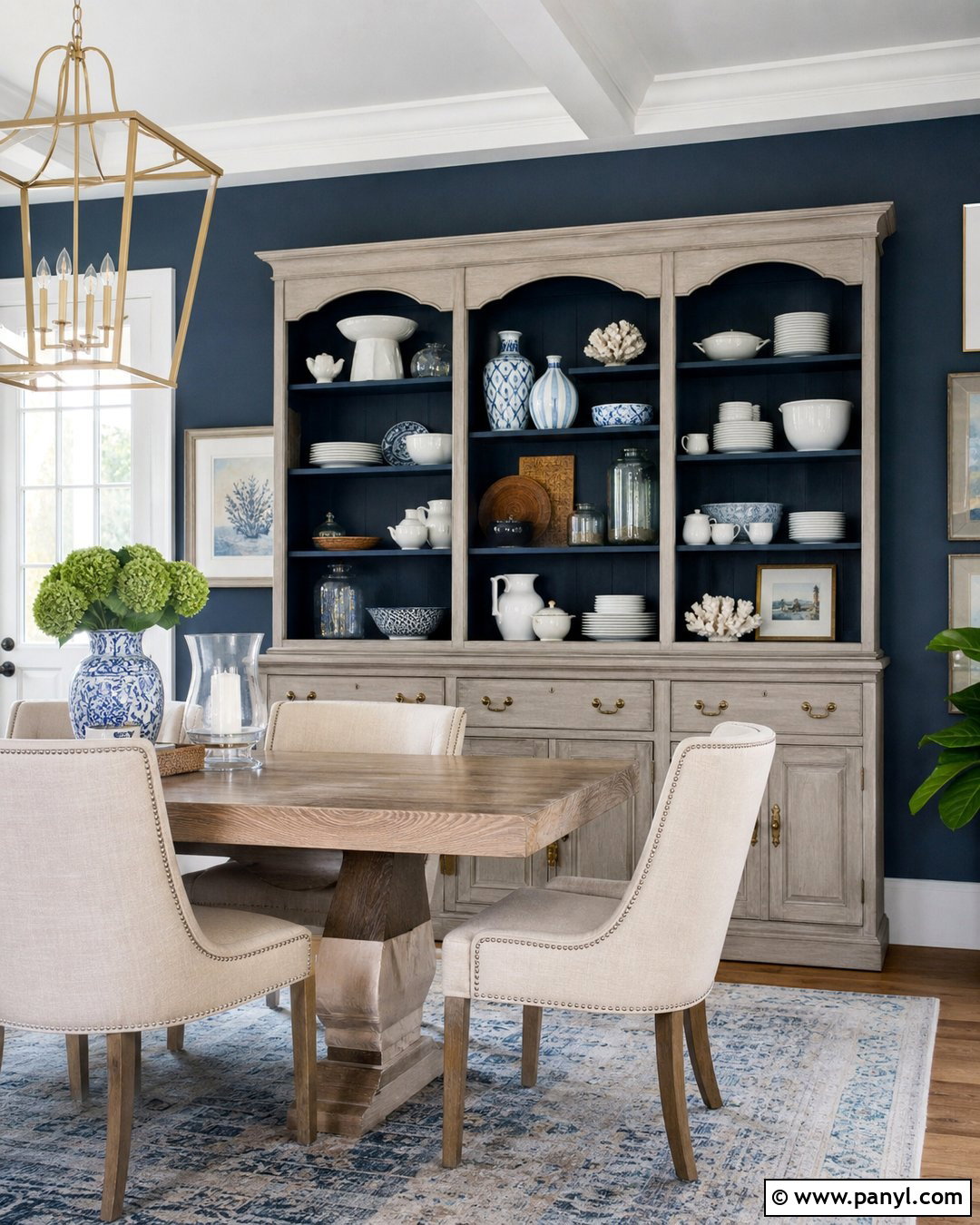 Driftwood Chalk Paint With Navy Blue - 20 Driftwood Chalk Paint Color Ideas