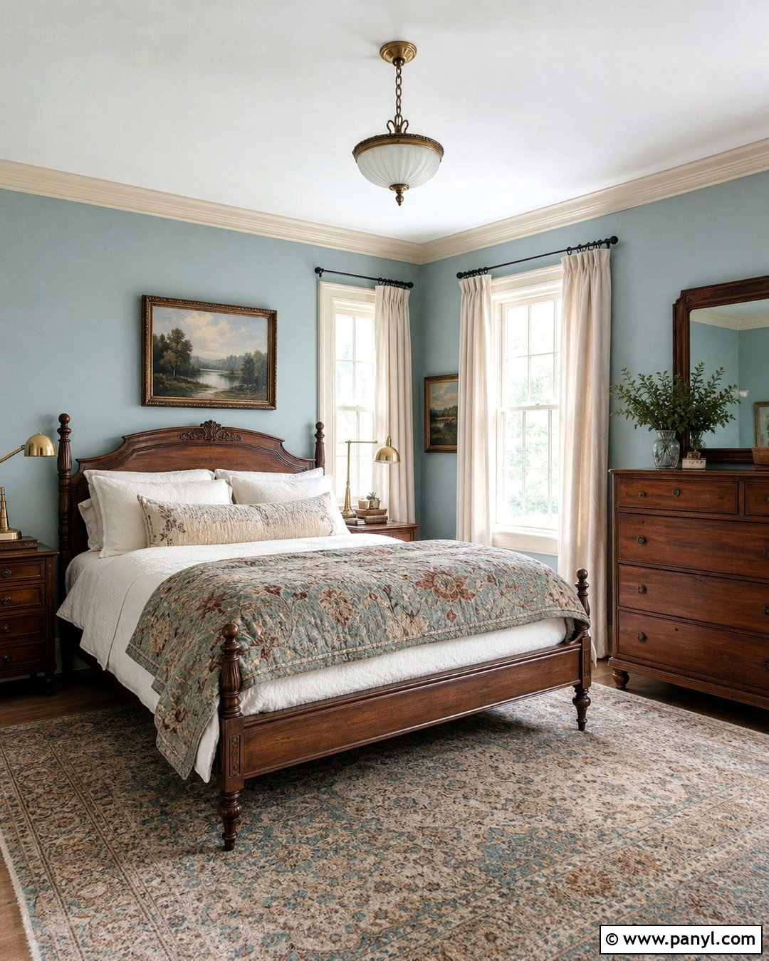 Duck Egg Blue Bedroom - 30 blue wall colors bedroom ideas