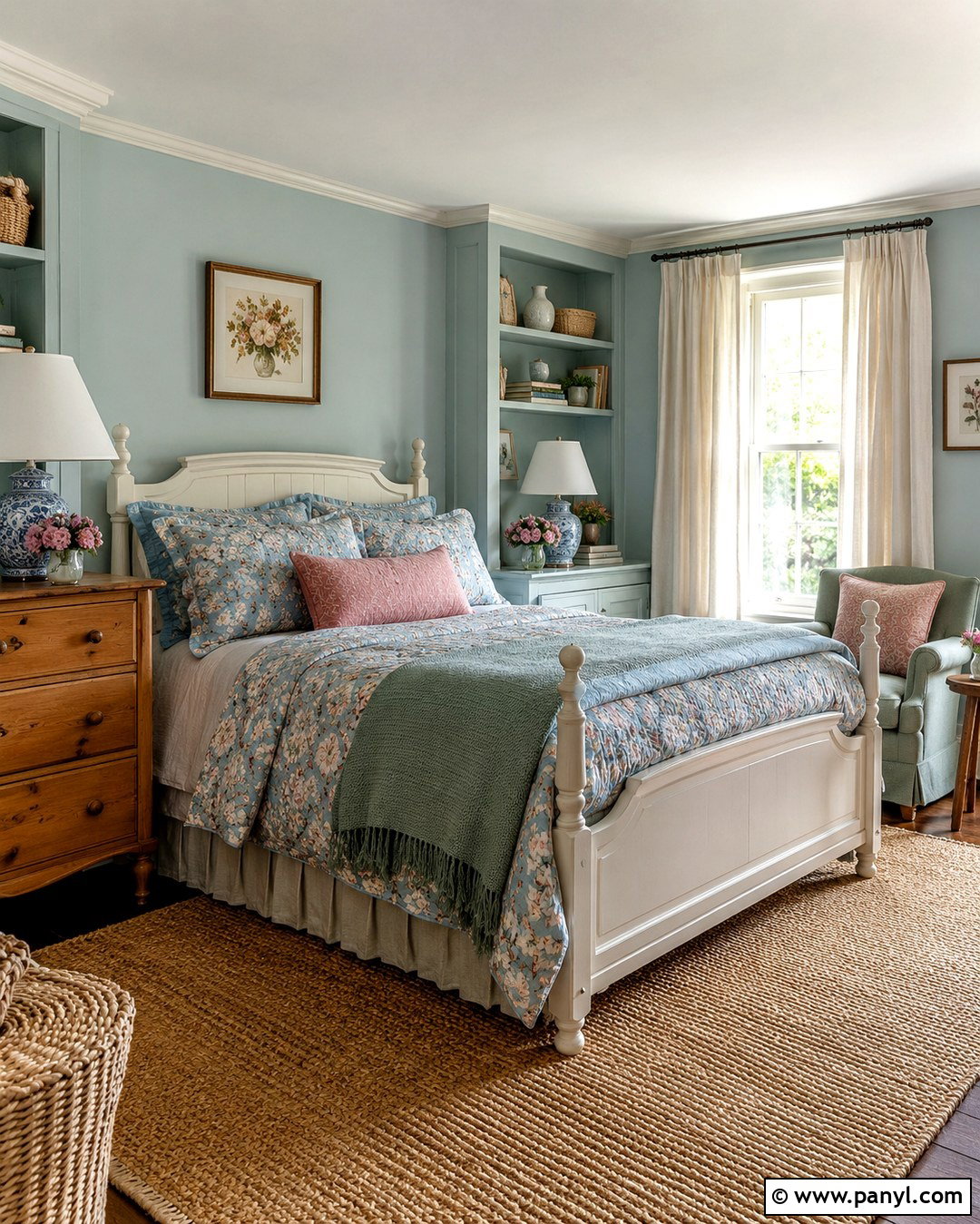 Duck Egg Blue Room - 20 Cute Colours To Paint Your Room Ideas