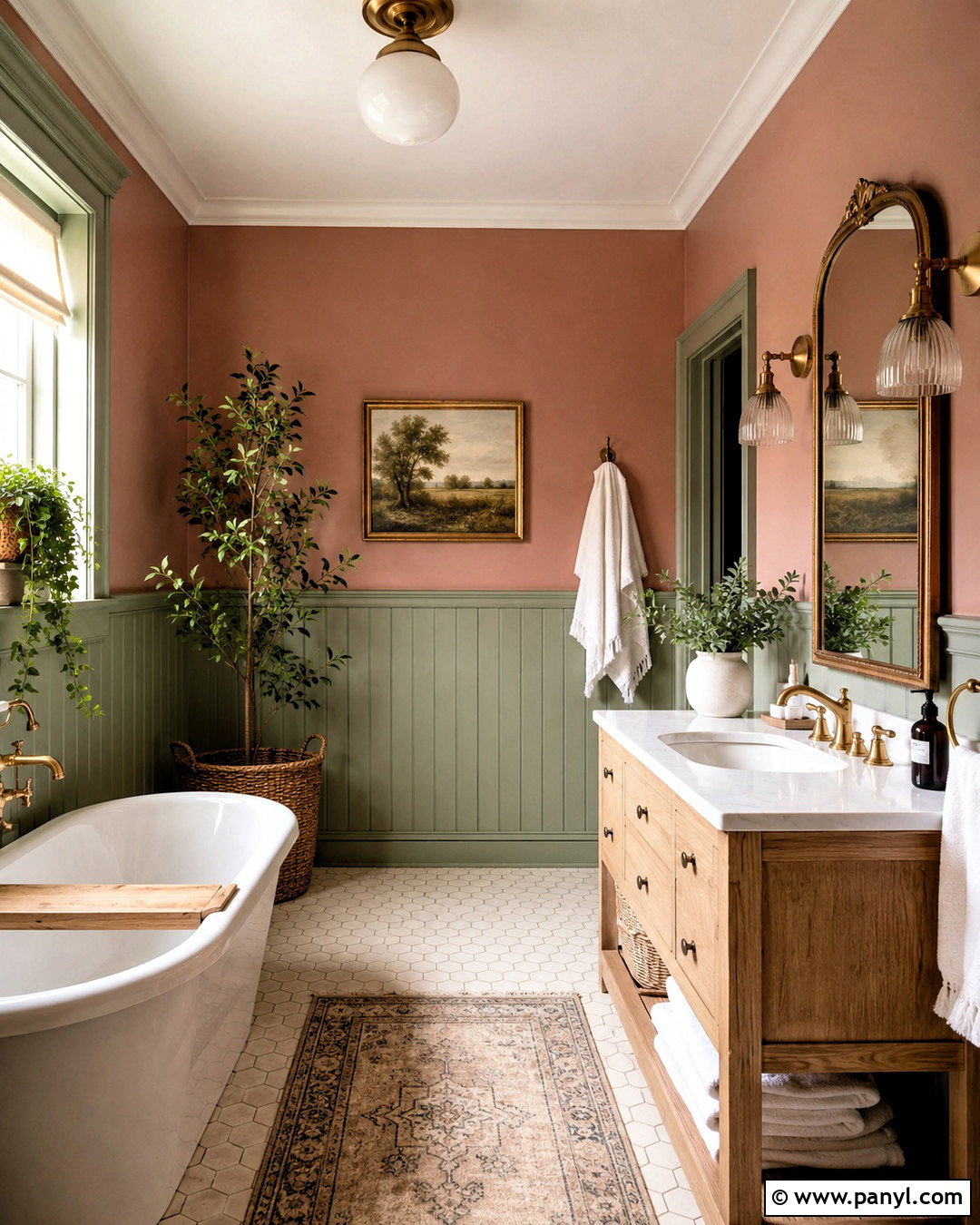 Dusky Pink And Sage Green Bathroom - 20 dusky pink bathroom ideas